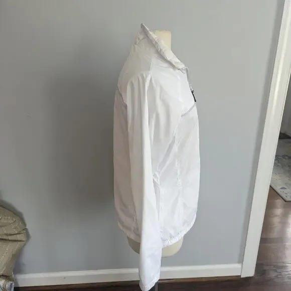Women's Sunice Elena White Jacket Windbreaker Medium - Picture 3 of 6